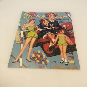 Big N Little Sister Paper Dolls 2010 Reprint Uncut Paper Studio Press